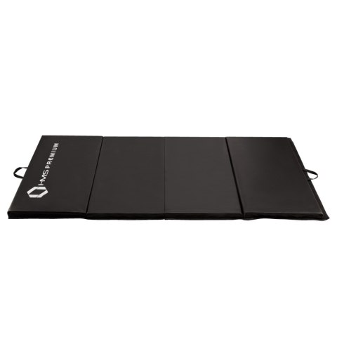 MGS01 BLACK MATERAC GIMNASTYCZNY SKŁADANY 2400x1200 MM HMS PREMIUM HMS PREMIUM