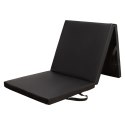 MGS02 BLACK MATERAC GIMNASTYCZNY SKŁADANY 1800x600MM HMS PREMIUM HMS PREMIUM