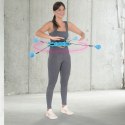 ZESTAW HULA HOP HHW01 BLUE Z WYPUSTKAMI I OBCIĄŻNIKIEM HMS + PAS BR163 RED HMS