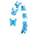 ZESTAW HULA HOP HHW01 BLUE Z WYPUSTKAMI I OBCIĄŻNIKIEM HMS + PAS BR163 RED HMS