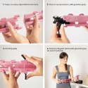 ZESTAW HULA HOP HHW01 PINK Z WYPUSTKAMI I OBCIĄŻNIKIEM HMS + PAS BR163 RED HMS