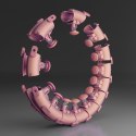 ZESTAW HULA HOP HHW01 PINK Z WYPUSTKAMI I OBCIĄŻNIKIEM HMS + PAS BR163 RED HMS