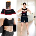ZESTAW HULA HOP HHW02 BLACK Z WYPUSTKAMI I OBCIĄŻNIKIEM HMS + PAS BR163 RED HMS
