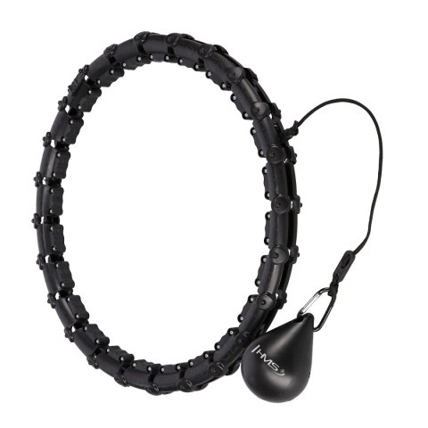ZESTAW HULA HOP HHW02 BLACK Z WYPUSTKAMI I OBCIĄŻNIKIEM HMS + PAS BR163 RED HMS ZESTAW HULA HOP HHW02 BLACK Z WYPUSTKAMI I OBCIĄŻNIKIEM HMS + PAS BR163 RED HMS