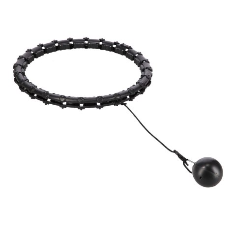 ZESTAW HULA HOP HHW02 BLACK Z WYPUSTKAMI I OBCIĄŻNIKIEM HMS + PAS BR163 RED HMS ZESTAW HULA HOP HHW02 BLACK Z WYPUSTKAMI I OBCIĄŻNIKIEM HMS + PAS BR163 RED HMS