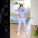 ZESTAW HULA HOP HHW02 LIGHT PINK Z WYPUSTKAMI I OBCIĄŻNIKIEM HMS + PAS BR163 RED HMS