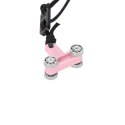 ZESTAW HULA HOP HHW02 LIGHT PINK Z WYPUSTKAMI I OBCIĄŻNIKIEM HMS + PAS BR163 RED HMS