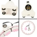ZESTAW HULA HOP HHW06 PINK Z PIŁKĄ GRAWITACYJNĄ I LICZNIKIEM HMS + PAS BR163 BLACK HMS