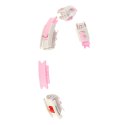 ZESTAW HULA HOP HHW06 PINK Z PIŁKĄ GRAWITACYJNĄ I LICZNIKIEM HMS + PAS BR163 BLACK HMS