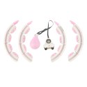 ZESTAW HULA HOP HHW06 PINK Z PIŁKĄ GRAWITACYJNĄ I LICZNIKIEM HMS + PAS BR163 BLACK HMS
