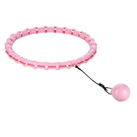 ZESTAW HULA HOP HHW11 LIGHT PINK Z WYPUSTKAMI I OBCIĄŻNIKIEM + PAS BR163 BLACK PLUS SIZE HMS HMS ZESTAW HULA HOP HHW11 LIGHT PINK Z WYPUSTKAMI I OBCIĄŻNIKIEM + PAS BR163 BLACK PLUS SIZE HMS HMS