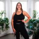 ZESTAW HULA HOP HHW12 VIOLET Z WYPUSTKAMI I OBCIĄŻNIKIEM HMS + PAS BR163 BLACK PLUS SIZE HMS