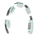 ZESTAW HULA HOP MAGNETYCZNY GREEN HHM13 Z LICZNIKIEM HMS + PAS WYSZCZUPLAJĄCY BR163 RED HMS