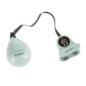 ZESTAW HULA HOP MAGNETYCZNY GREEN HHM13 Z LICZNIKIEM HMS + PAS WYSZCZUPLAJĄCY BR163 RED HMS