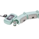 ZESTAW HULA HOP MAGNETYCZNY GREEN HHM14 Z LICZNIKIEM HMS + PAS WYSZCZUPLAJĄCY BR163 BLACK HMS