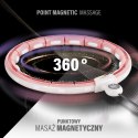 ZESTAW HULA HOP MAGNETYCZNY PINK HHM15 Z LICZNIKIEM HMS + PAS WYSZCZUPLAJĄCY BR163 RED HMS