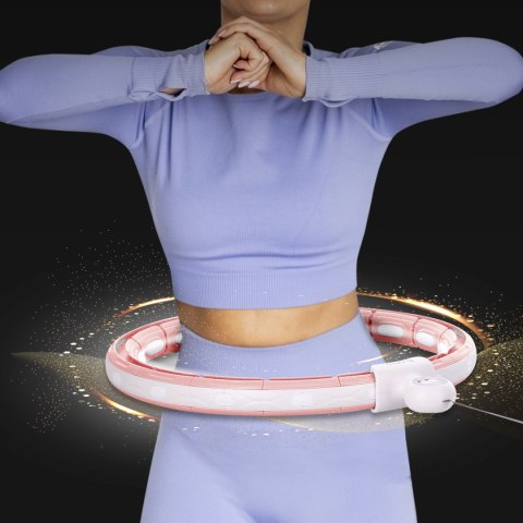 ZESTAW HULA HOP MAGNETYCZNY PINK HHM15 Z LICZNIKIEM HMS + PAS WYSZCZUPLAJĄCY BR163 RED HMS ZESTAW HULA HOP MAGNETYCZNY PINK HHM15 Z LICZNIKIEM HMS + PAS WYSZCZUPLAJĄCY BR163 RED HMS