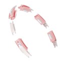 ZESTAW HULA HOP MAGNETYCZNY PINK HHM15 Z LICZNIKIEM HMS + PAS WYSZCZUPLAJĄCY BR163 RED HMS