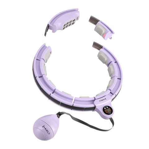 ZESTAW HULA HOP MAGNETYCZNY VIOLET HHM13 Z LICZNIKIEM HMS + PAS WYSZCZUPLAJĄCY BR163 RED HMS ZESTAW HULA HOP MAGNETYCZNY VIOLET HHM13 Z LICZNIKIEM HMS + PAS WYSZCZUPLAJĄCY BR163 RED HMS