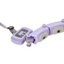 ZESTAW HULA HOP MAGNETYCZNY VIOLET HHM14 Z LICZNIKIEM HMS + PAS WYSZCZUPLAJĄCY BR163 BLACK HMS