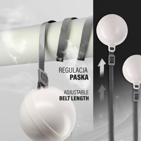 ZESTAW HULA HOP MAGNETYCZNY WHITE HHM16 Z LICZNIKIEM HMS + PAS WYSZCZUPLAJĄCY BR163 BLACK HMS ZESTAW HULA HOP MAGNETYCZNY WHITE HHM16 Z LICZNIKIEM HMS + PAS WYSZCZUPLAJĄCY BR163 BLACK HMS