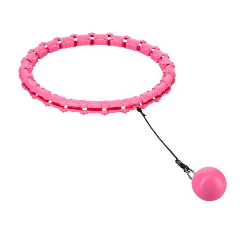 ZESTAW HULA HOP OHA02 PINK Z WYPUSTKAMI I OBCIĄŻNIKIEM ONE FITNESS + PAS BR160 ONE FITNESS ZESTAW HULA HOP OHA02 PINK Z WYPUSTKAMI I OBCIĄŻNIKIEM ONE FITNESS + PAS BR160 ONE FITNESS