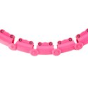 ZESTAW HULA HOP OHA02 PINK Z WYPUSTKAMI I OBCIĄŻNIKIEM ONE FITNESS + PAS BR160 ONE FITNESS