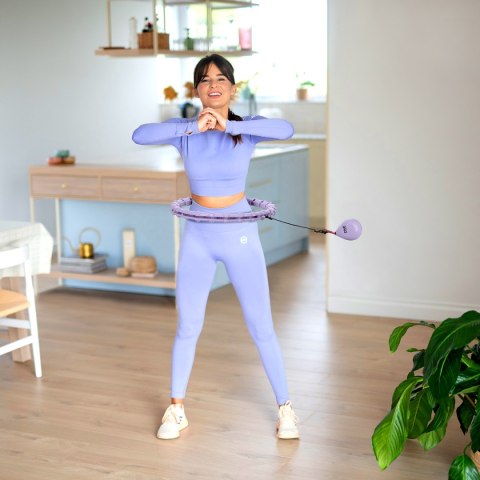 ZESTAW HULA HOP OHA02 VIOLET Z WYPUSTKAMI I OBCIĄŻNIKIEM ONE FITNESS + PAS BR160 ONE FITNESS ZESTAW HULA HOP OHA02 VIOLET Z WYPUSTKAMI I OBCIĄŻNIKIEM ONE FITNESS + PAS BR160 ONE FITNESS