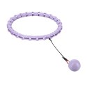 ZESTAW HULA HOP OHA02 VIOLET Z WYPUSTKAMI I OBCIĄŻNIKIEM ONE FITNESS + PAS BR160 ONE FITNESS
