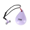 ZESTAW HULA HOP OHA02 VIOLET Z WYPUSTKAMI I OBCIĄŻNIKIEM ONE FITNESS + PAS BR160 ONE FITNESS