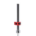 GO450 (+ ZG1000R) GRYF OLIMPIJSKI 18.5KG 2200MM HMS Z ZACISKAMI LOCK JAW RED HMS PREMIUM