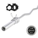 GOL200 + (ZG 1000B) GRYF OLIMPIJSKI ŁAMANY 13.5KG 1500MM HMS PREMIUM HMS PREMIUM