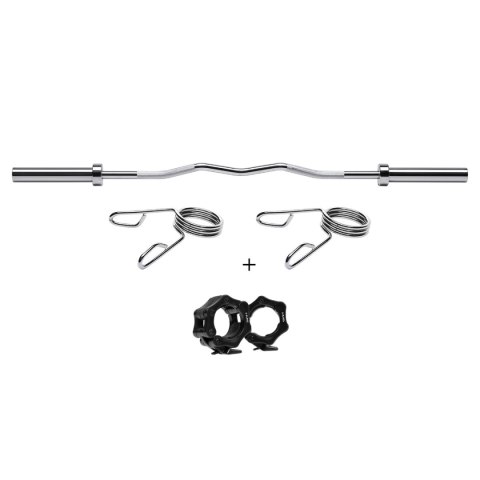 GOL200 + (ZG 1000B) GRYF OLIMPIJSKI ŁAMANY 13.5KG 1500MM HMS PREMIUM HMS PREMIUM GOL200 + (ZG 1000B) GRYF OLIMPIJSKI ŁAMANY 13.5KG 1500MM HMS PREMIUM HMS PREMIUM