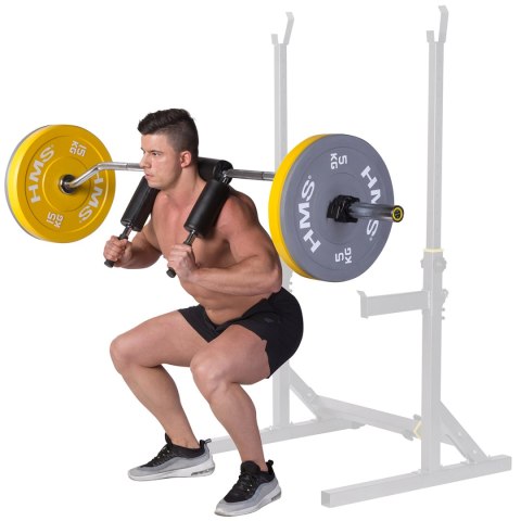 GOL320 + ZACISKi ZG1000 RED GRYF OLIMPIJSKI ŁAMANY 21KG 2300MM HMS HMS PREMIUM GOL320 + ZACISKi ZG1000 RED GRYF OLIMPIJSKI ŁAMANY 21KG 2300MM HMS HMS PREMIUM