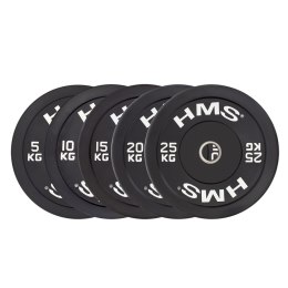 BBR05 BLACK TALERZ OLIMPIJSKI BUMPER 5 KG HMS HMS