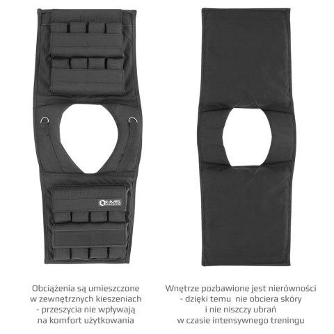 KTO16 KAMIZELKA TRENINGOWA Z OBCIĄŻENIEM 16 KG HMS PREMIUM HMS PREMIUM KTO16 KAMIZELKA TRENINGOWA Z OBCIĄŻENIEM 16 KG HMS PREMIUM HMS PREMIUM