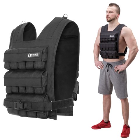 KTO30 KAMIZELKA TRENINGOWA Z OBCIĄŻENIEM 30 KG HMS PREMIUM HMS PREMIUM KTO30 KAMIZELKA TRENINGOWA Z OBCIĄŻENIEM 30 KG HMS PREMIUM HMS PREMIUM