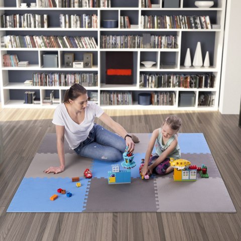 MP10 MATA PUZZLE MULTIPACK BLUE-GREY 9 ELEMENTÓW 10MM ONE FITNESS ONE FITNESS MP10 MATA PUZZLE MULTIPACK BLUE-GREY 9 ELEMENTÓW 10MM ONE FITNESS ONE FITNESS