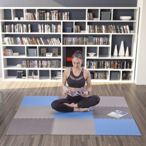 MP10 MATA PUZZLE MULTIPACK BLUE-GREY 9 ELEMENTÓW 10MM ONE FITNESS ONE FITNESS MP10 MATA PUZZLE MULTIPACK BLUE-GREY 9 ELEMENTÓW 10MM ONE FITNESS ONE FITNESS