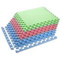 MP10 MATA PUZZLE MULTIPACK GREEN-BLUE-RED 9 ELEMENTÓW 10MM ONE FITNESS ONE FITNESS