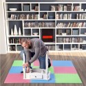 MP10 MATA PUZZLE MULTIPACK GREEN-BLUE-RED 9 ELEMENTÓW 10MM ONE FITNESS ONE FITNESS