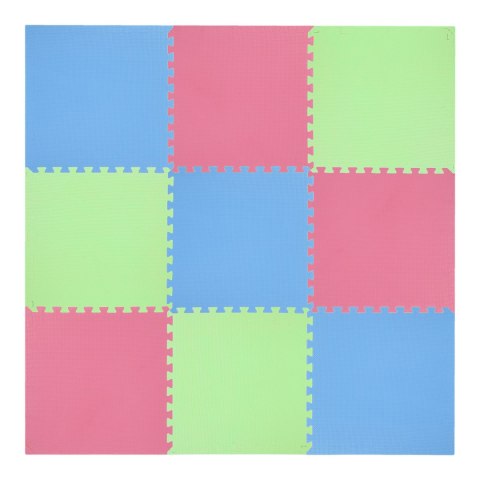 MP10 MATA PUZZLE MULTIPACK GREEN-BLUE-RED 9 ELEMENTÓW 10MM ONE FITNESS ONE FITNESS MP10 MATA PUZZLE MULTIPACK GREEN-BLUE-RED 9 ELEMENTÓW 10MM ONE FITNESS ONE FITNESS
