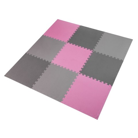 MP10 MATA PUZZLE MULTIPACK PINK-GREY 9 ELEMENTÓW 10MM ONE FITNESS ONE FITNESS MP10 MATA PUZZLE MULTIPACK PINK-GREY 9 ELEMENTÓW 10MM ONE FITNESS ONE FITNESS