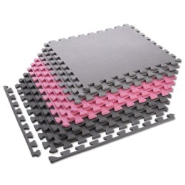 MP10 MATA PUZZLE MULTIPACK PINK-GREY 9 ELEMENTÓW 10MM ONE FITNESS ONE FITNESS