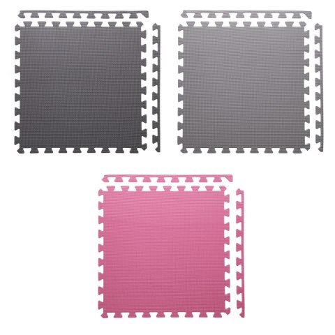 MP10 MATA PUZZLE MULTIPACK PINK-GREY 9 ELEMENTÓW 10MM ONE FITNESS ONE FITNESS MP10 MATA PUZZLE MULTIPACK PINK-GREY 9 ELEMENTÓW 10MM ONE FITNESS ONE FITNESS