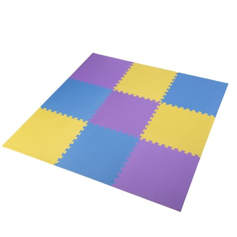 MP10 MATA PUZZLE MULTIPACK YELLOW-BLUE-PURPLE 9 ELEMENTÓW 10MM ONE FITNESS ONE FITNESS MP10 MATA PUZZLE MULTIPACK YELLOW-BLUE-PURPLE 9 ELEMENTÓW 10MM ONE FITNESS ONE FITNESS