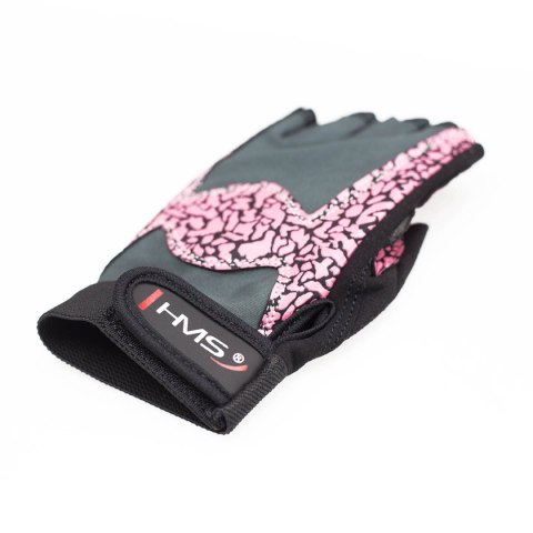 RST03 PINK/GRAY ROZM. L RĘKAWICE NA SIŁOWNIĘ HMS HMS RST03 PINK/GRAY ROZM. L RĘKAWICE NA SIŁOWNIĘ HMS HMS