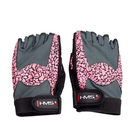 RST03 PINK/GRAY ROZM. M RĘKAWICE NA SIŁOWNIĘ HMS HMS RST03 PINK/GRAY ROZM. M RĘKAWICE NA SIŁOWNIĘ HMS HMS