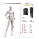 SPODNIE TERMOAKTYWNE CZARNE DAMSKIE L/XL ROSA