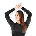 BIELIZNA TERMOAKTYWNA CZARNA DAMSKA ZESTAW L/XL ROSA